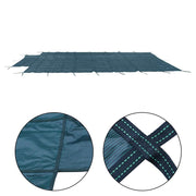 DURAFORCE Inground Pool Safety Cover Fits 18X36Ft Rectangular Pools With 4X8Ft Center Step