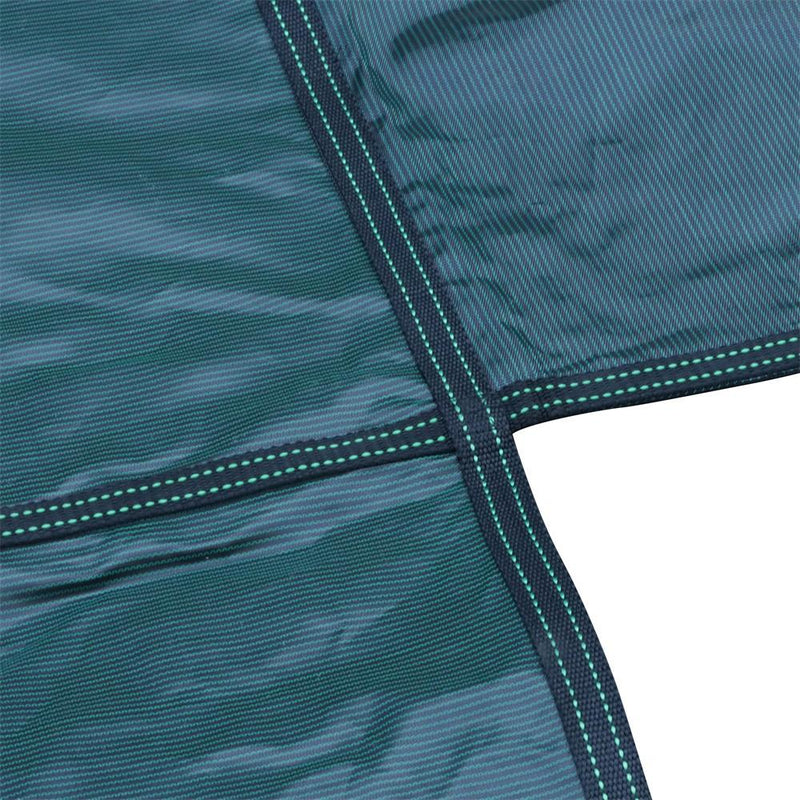 DURAFORCE Inground Pool Safety Cover Fits 18X36Ft Rectangular Pools With 4X8Ft Center Step