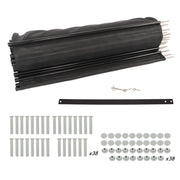DURAFORCE 4 x 108 FT Pool Fence For Inground Pools Removable Child Safety Fencing Outdoor