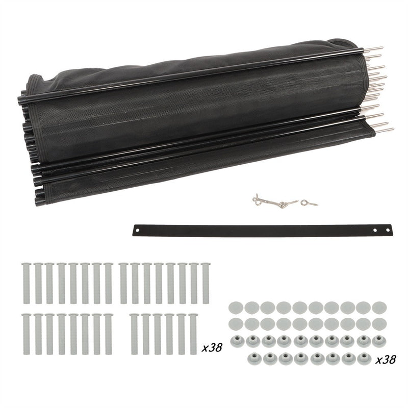 DURAFORCE 4 x 108 FT Pool Fence For Inground Pools Removable Child Safety Fencing Outdoor