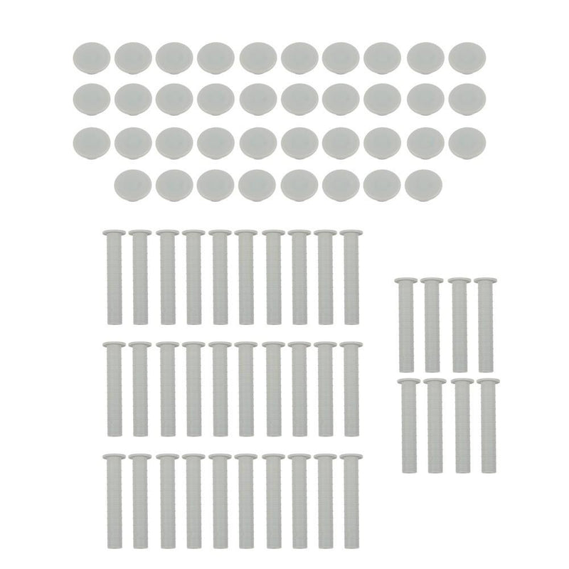 DURAFORCE 4 x 108 FT Pool Fence For Inground Pools Removable Child Safety Fencing Outdoor