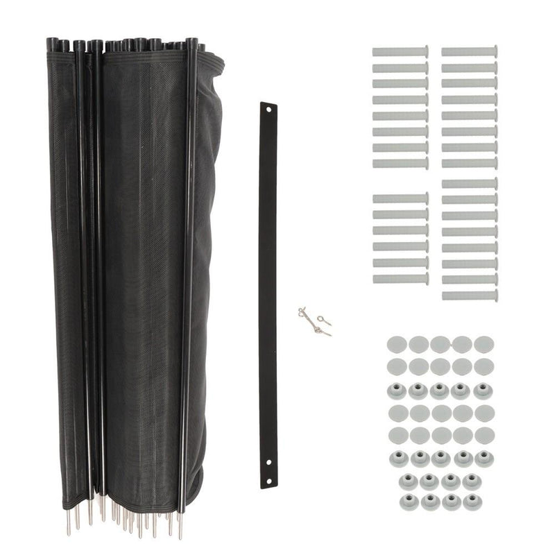 DURAFORCE 4 x 108 FT Pool Fence For Inground Pools Removable Child Safety Fencing Outdoor