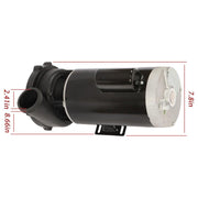 DURAFORCE 5 HP 230V 2-Speed Spa Pump 3722021-13 56Y Frame Hot Tubs Dual-Speed For Hot Tub