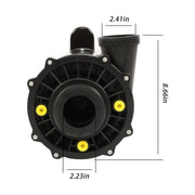 DURAFORCE 5 HP 230V 2-Speed Spa Pump 3722021-13 56Y Frame Hot Tubs Dual-Speed For Hot Tub