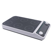 DURAFORCE 50-1500RPM 6 Position Magnetic Stirrer Multi Stirrer Plate Mixer 6x500ml