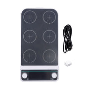 DURAFORCE 50-1500RPM 6 Position Magnetic Stirrer Multi Stirrer Plate Mixer 6x500ml