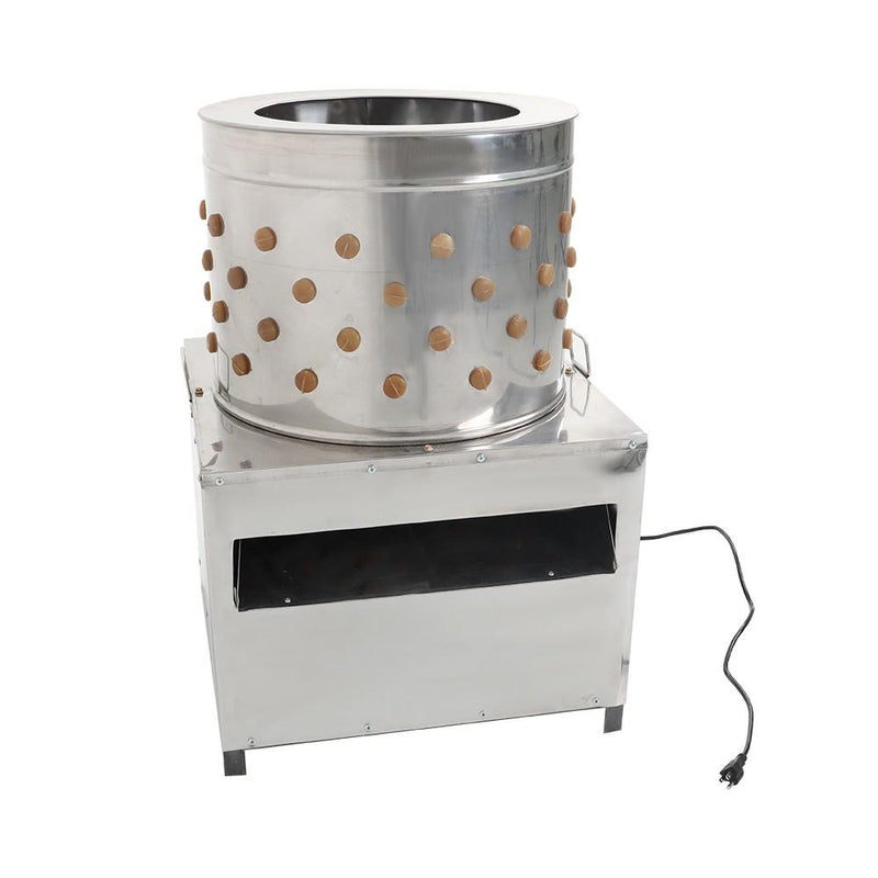 DURAFORCE Stainless Machine Steel Chicken Plucker Machine Poultry De-Feather Plucker 20"