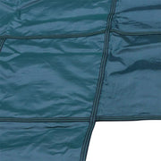 DURAFORCE Green Mesh Pool Safety Cover For 16x32 ft Rectangle with 4x8ft Center End Step