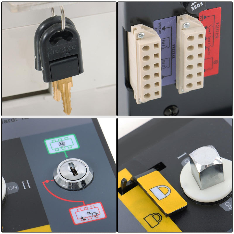 DURAFORCE Industrial Generator Grid To AC Automatic Transfer Switch ATS 630A 4P 110/220V