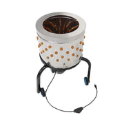 DURAFORCE Chicken Plucker Machine Feather Plucker Stainless Steel Drum 280RPM 120V 60Hz