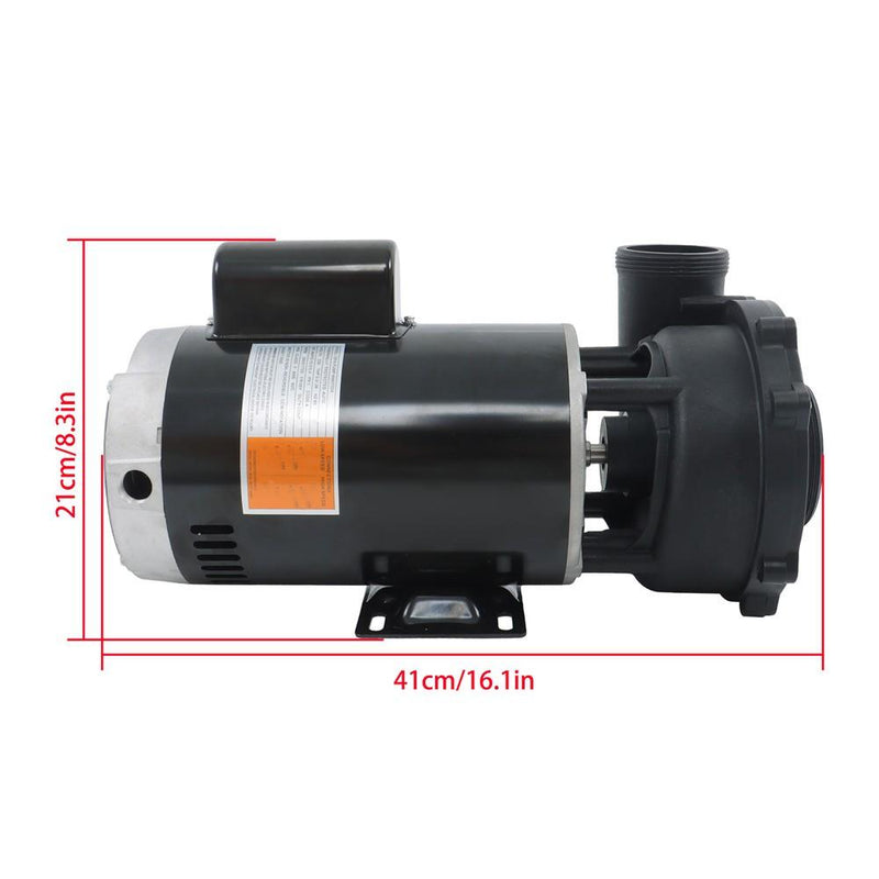 DURAFORCE 4 HP 230V 2-Speed Spa Pump 3721621-13 56Y Frame Hot Tubs Dual-Speed For Hot Tub