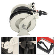DURAFORCE 3/4" × 66' Fuel Hose Reel Retractable Diesel Hose Reel Auto Refueling Gun New