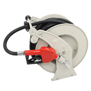 DURAFORCE Diesel Hose Reel Auto Refueling Gun Fuel Hose Reel Retractable 3/4" × 66'