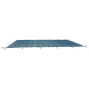 DURAFORCE Inground Pool Safety Cover For 16' × 30' Rectangle Safety Pool Covers Green Mesh