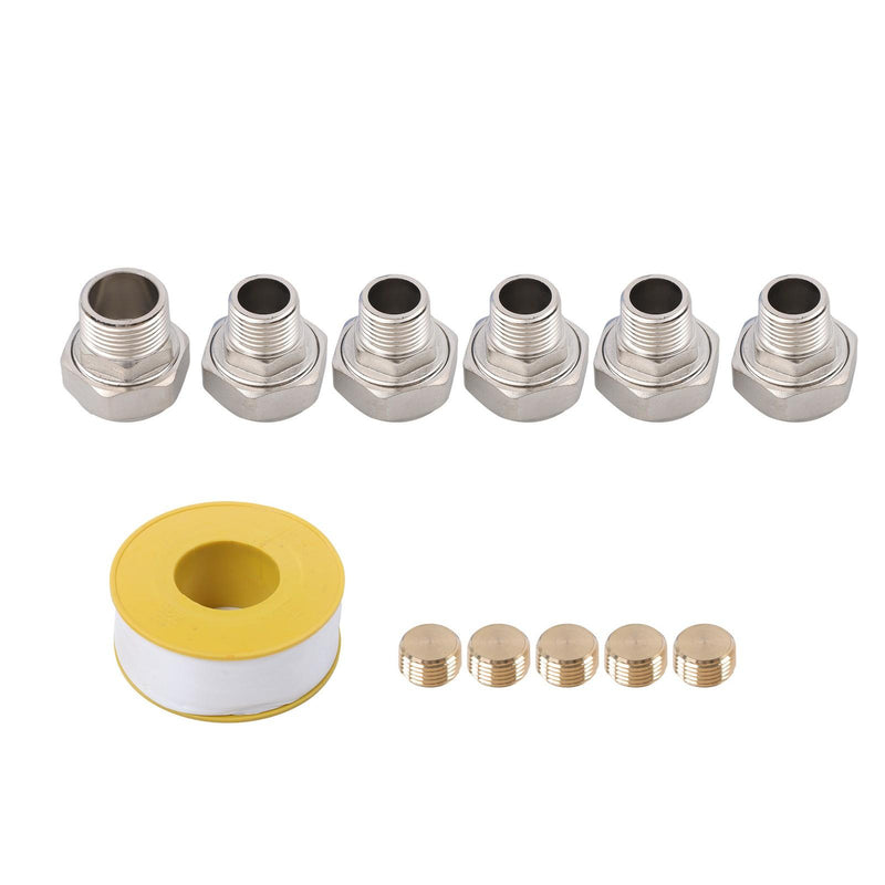DURAFORCE 3/4" Shop Air Line Kit 300ft - Aluminum, Easy Install & Leak Resistant