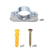 DURAFORCE 3/4" Shop Air Line Kit 300ft - Aluminum, Easy Install & Leak Resistant