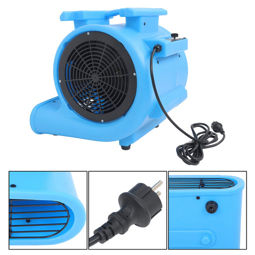 DURAFORCE 3 Speed Air Mover Carpet Dryer 1 HP 4000 CFM Floor Blower Carpet Drying Fan