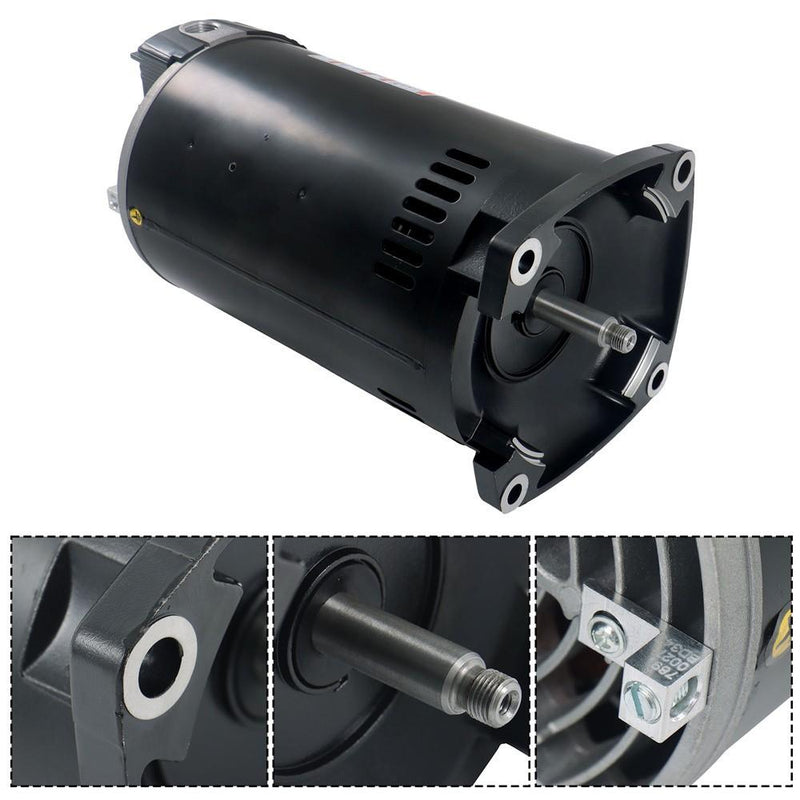 DURAFORCE B2840 B840 2.5HP Pool Pump Motor Y56Y Frame Square Flange Replacement Motor