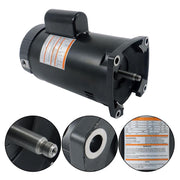 DURAFORCE B2840 B840 2.5HP Pool Pump Motor Y56Y Frame Square Flange Replacement Motor