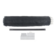 DURAFORCE 4 x 72 FT Outdoor Pool Fence For Inground Pools Removable Child Safety Fencing