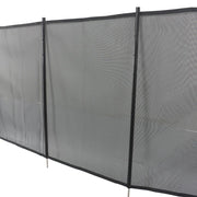 DURAFORCE 4 x 72 FT Outdoor Pool Fence For Inground Pools Removable Child Safety Fencing