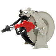 DURAFORCE 300PSI 1" × 50FT Diesel Hose Reel Fuel Hose Reel with Fueling Nozzle Retractable