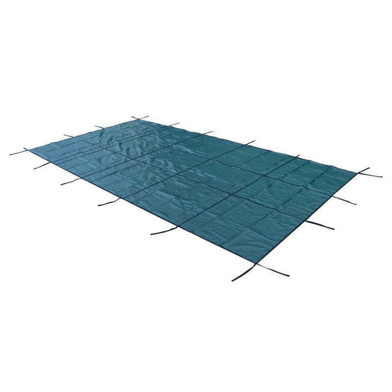 DURAFORCE Pool Safety Cover Fits For 16x32ft Rectangle Inground Pools Safety Pool Cover