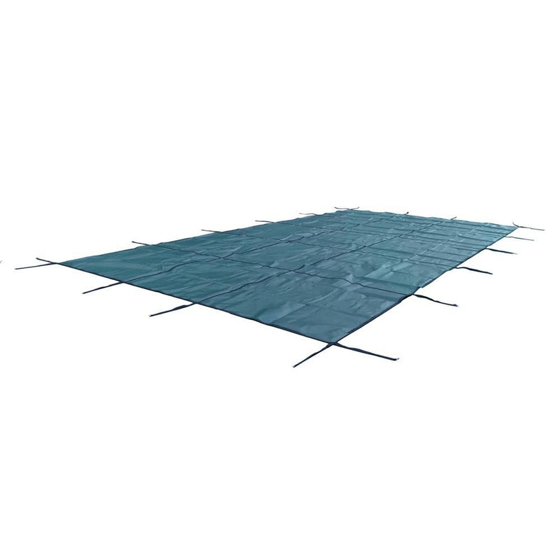 DURAFORCE Pool Safety Cover Fits For 16x32ft Rectangle Inground Pools Safety Pool Cover