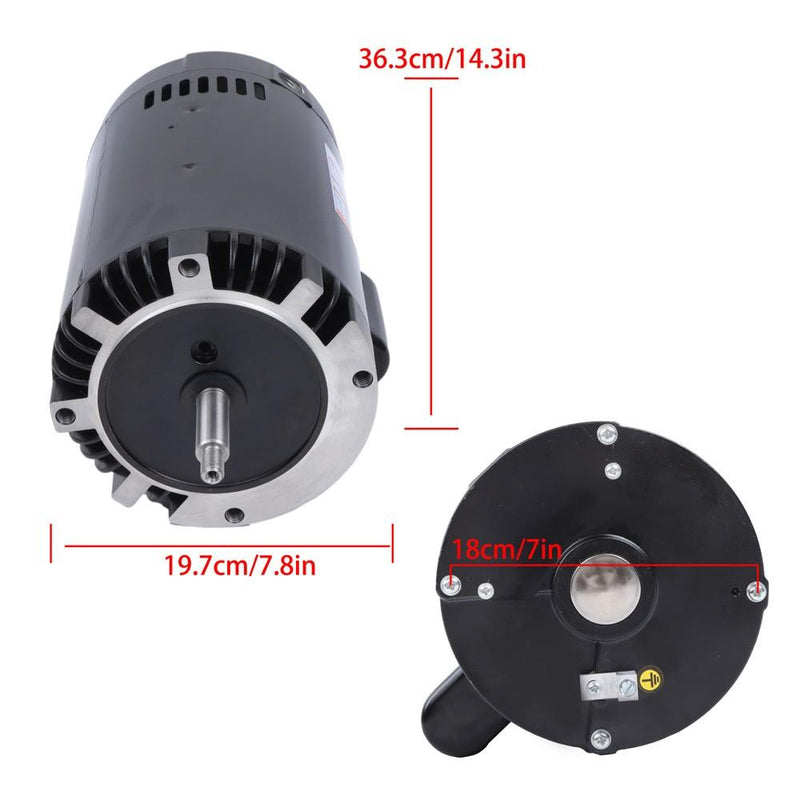 DURAFORCE Swimming Pool Cleaner Motor Water Pump 1.5 HP Replaces B129 Single Speed Pump