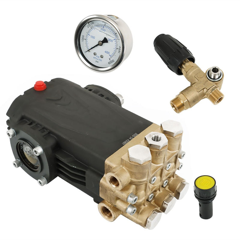 DURAFORCE 4.5HP 3500 PSI Pressure Washer Pump Belt Drive 5.6GPM General Right Shaft