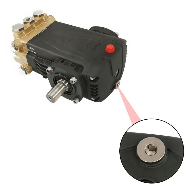 DURAFORCE 4.5HP 3500 PSI Pressure Washer Pump Belt Drive 5.6GPM General Right Shaft