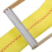 DURAFORCE 4-Pack 2 Inch x 30 Ft Chain Ratchet Straps 10000lbs with Chains & Grab Hooks