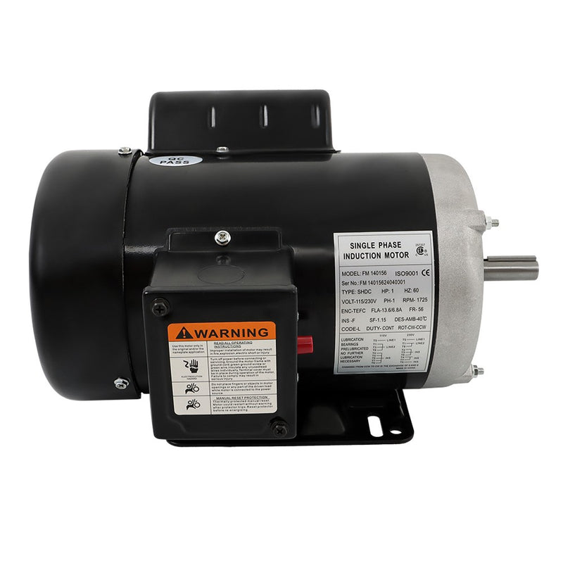 DURAFORCE 1 HP Single Phase 230/115 Volt 1800 RPM General Purpose Electric Motor