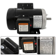 DURAFORCE 1HP Single Phase 230/115 Volt 1800 RPM General Purpose Electric Motor