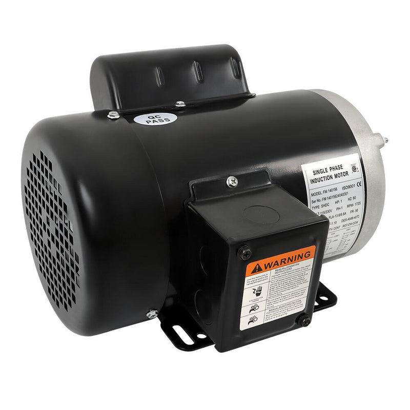DURAFORCE 1HP Single Phase 230/115 Volt 1800 RPM General Purpose Electric Motor
