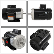 DURAFORCE 1HP Single Phase 230/115 Volt 1800 RPM General Purpose Electric Motor