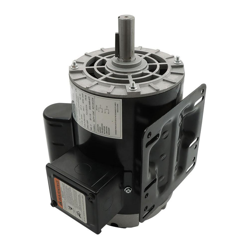 DURAFORCE 5 HP Compressor Duty Electric Motor Single Phase 3450RPM 5/8" Shaft 208V-230V
