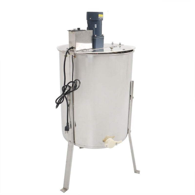 DURAFORCE Electric Honey Extractor Beekeeping Equipment 1300RPM 4/8 Frames Stainless Steel