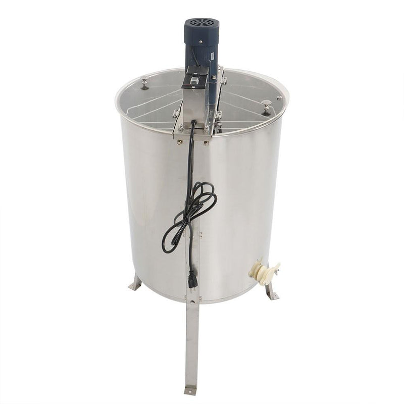DURAFORCE Electric Honey Extractor Beekeeping Equipment 1300RPM 4/8 Frames Stainless Steel