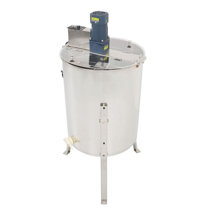DURAFORCE Electric Honey Extractor Beekeeping Equipment 1300RPM 4/8 Frames Stainless Steel