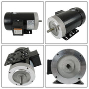 DURAFORCE 3 HP 3 Phase 230/460 Volt 56C Frame 3450 RPM General Purpose Electric Motor