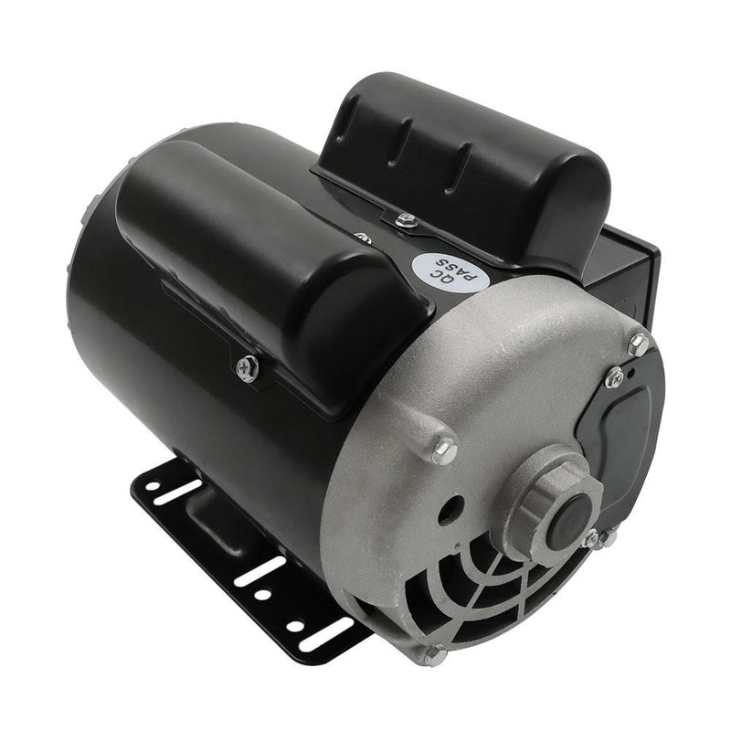 DURAFORCE 5 HP Compressor Duty Electric Motor Single Phase 3450 RPM 5/8" Shaft 208V-230V