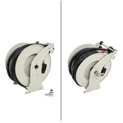 DURAFORCE 3/4" × 50' Diesel Hose Reel Retractable Fuel Hose Reel Auto Refueling Nozzle Gun