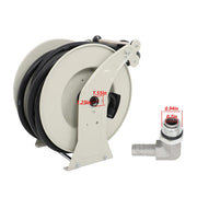 DURAFORCE 3/4" × 50' Diesel Hose Reel Retractable Fuel Hose Reel Auto Refueling Nozzle Gun