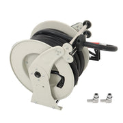 DURAFORCE Fuel Hose Reel Retractable Diesel Hose Reel 3/4" x 50' Auto Fueling Nozzle