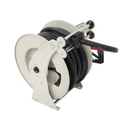 DURAFORCE Fuel Hose Reel Retractable Diesel Hose Reel 3/4" x 50' Auto Fueling Nozzle