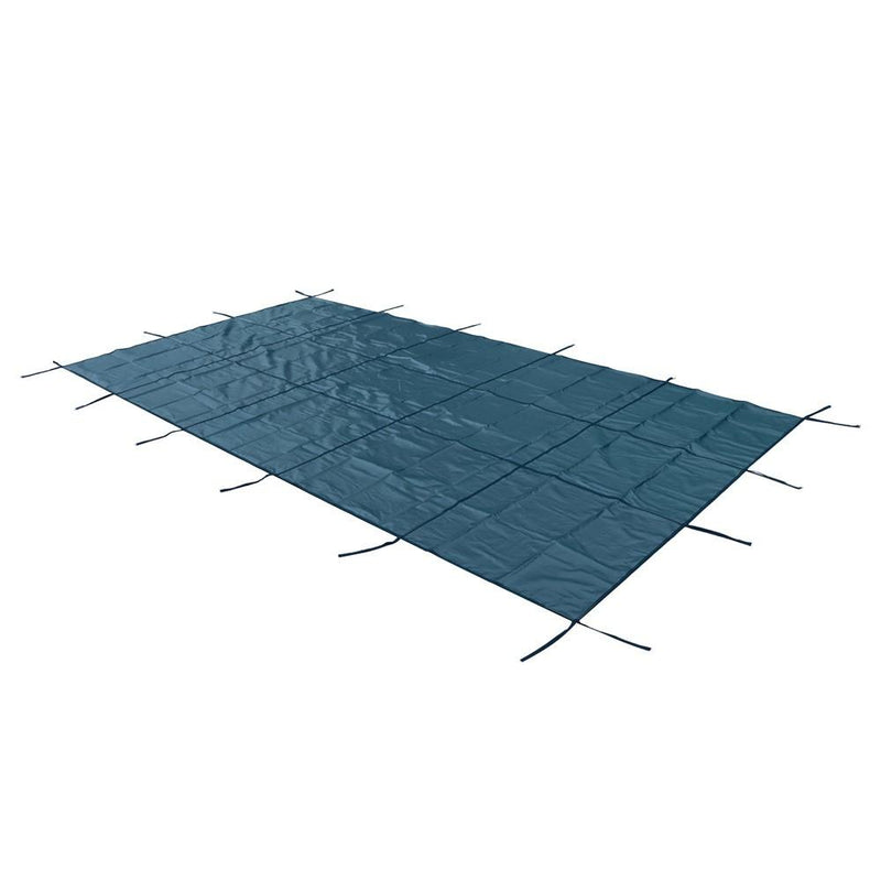 DURAFORCE Inground Pool Safety Cover Winter Pool Cover 16'x30' W/ Anchor Tools For 14'x28'