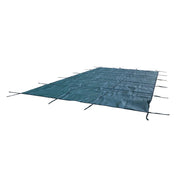 DURAFORCE Inground Pool Safety Cover Winter Pool Cover 16'x30' W/ Anchor Tools For 14'x28'