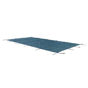 DURAFORCE Inground Pool Safety Cover Winter Pool Cover 16'x30' W/ Anchor Tools For 14'x28'