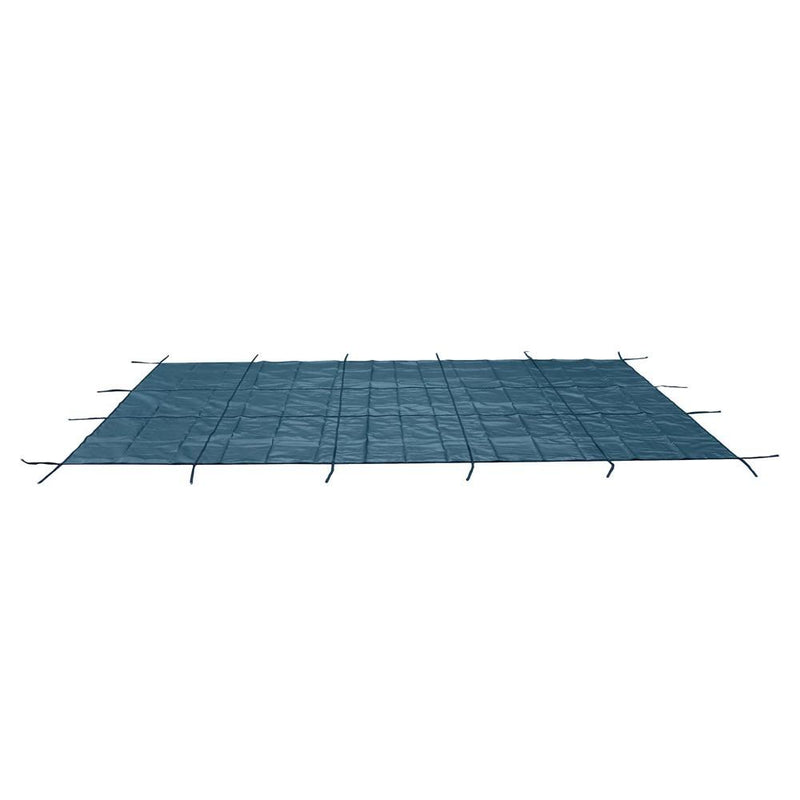DURAFORCE Inground Pool Safety Cover Winter Pool Cover 16'x30' W/ Anchor Tools For 14'x28'